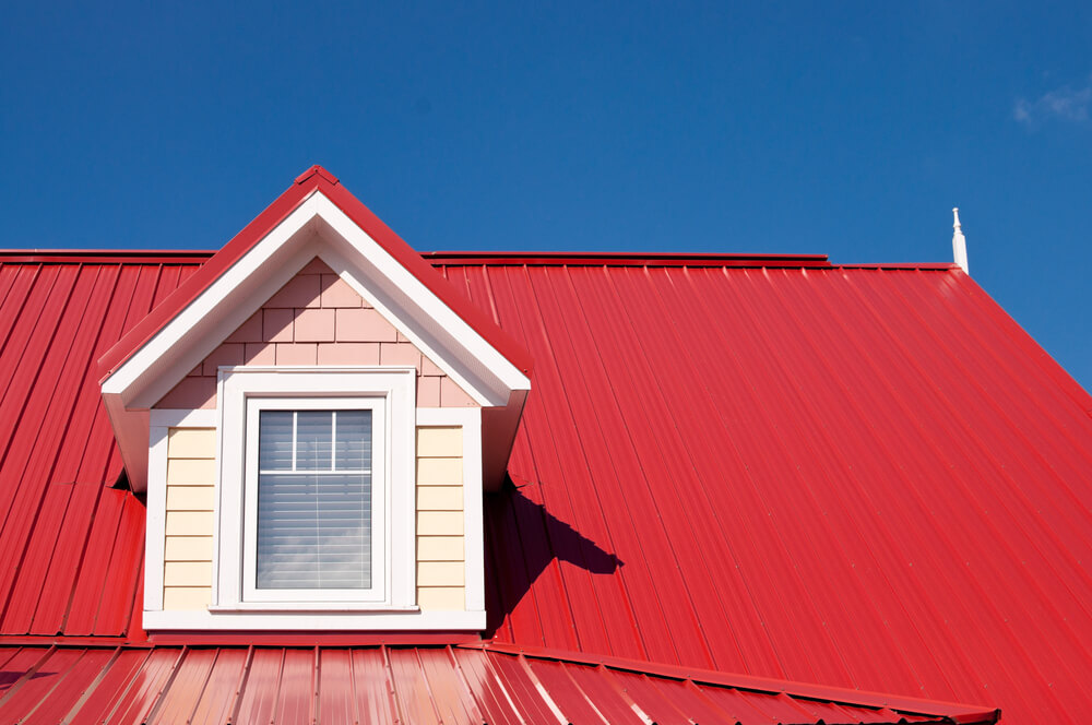 standing seam metal roof